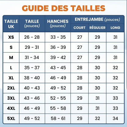 MultiPants – Pantalon cargo durable multi-poches très extensible