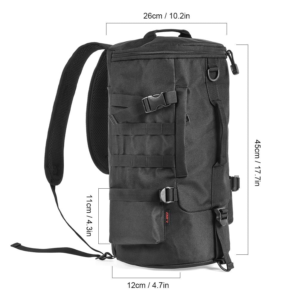 Sac à dos de pêche Organisateur de boîte à pêche avec porte-cannes