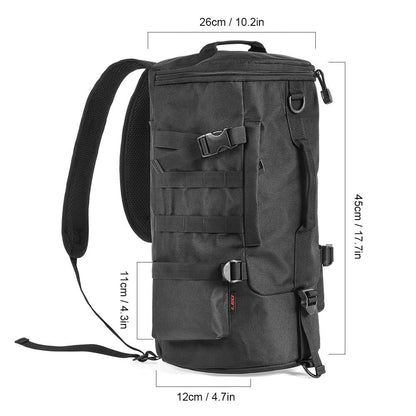 Sac à dos de pêche Organisateur de boîte à pêche avec porte-cannes