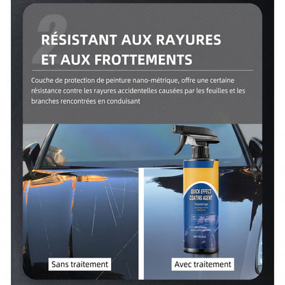 Spray agent de revêtement rapide avancé pour voiture
