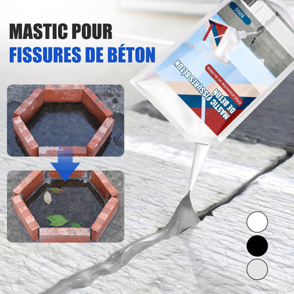 Colle haute performance pour la réparation des fissures du béton