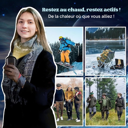 Chauffe-mains électriques rechargeables - une chaleur douce par temps froid
