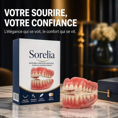 Prothèse dentaire cosmétique amovible - une apparence soignée au quotidien