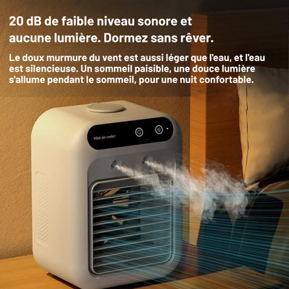 Rafraîchisseur d'air avec diffuseur de parfum intégré — Fraîcheur et bien-être à domicile
