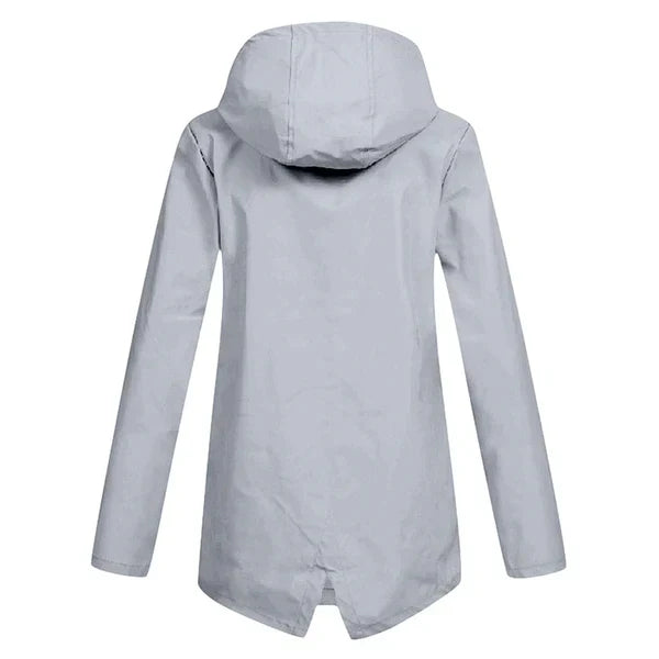 Veste de Pluie Tendance pour Dames avec Capuche - Liora