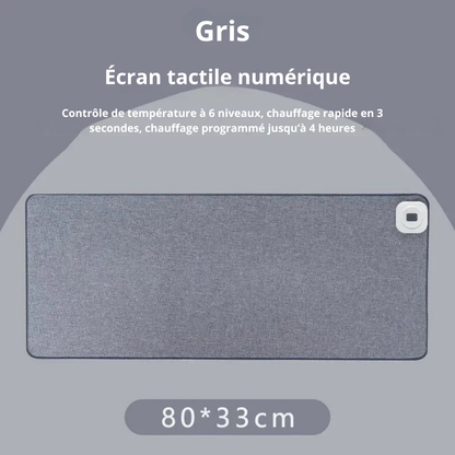 Tapis de souris chauffant électrique - mains au chaud au bureau