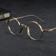 Runde Brille aus reinem Titan – Leichtigkeit für den Alltag