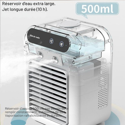 Rafraîchisseur d'air avec diffuseur de parfum intégré — Fraîcheur et bien-être à domicile