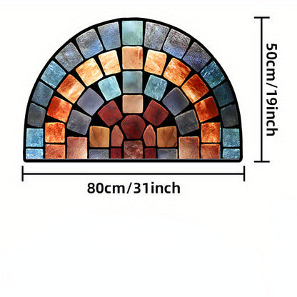Tapis d'Entrée Antidérapant Opulent NobleHaven | Tapis en polyester luxueux pour entrées élégantes et espaces de vie chics