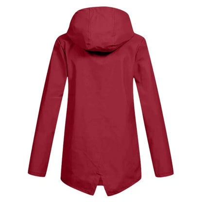 Veste de Pluie Tendance pour Dames avec Capuche - Liora