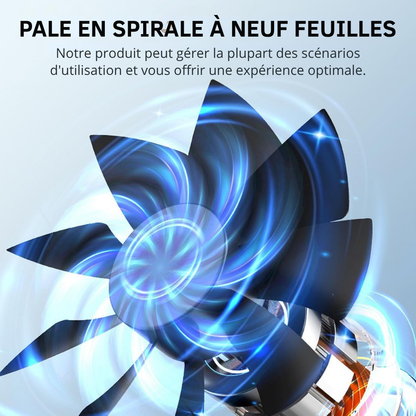 Rafraîchisseur d'air avec diffuseur de parfum intégré — Fraîcheur et bien-être à domicile