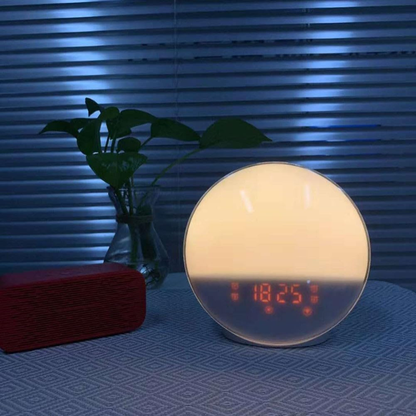 Réveil simulateur d’aube lumineux - des matins tout en douceur