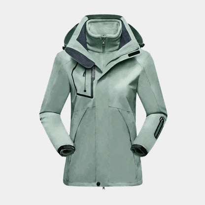 Veste Ski Femme Imperméable – Manteau Hiver Snowboard Coupe Sport