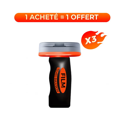 Dissolvant portable de film d'huile pour vitres