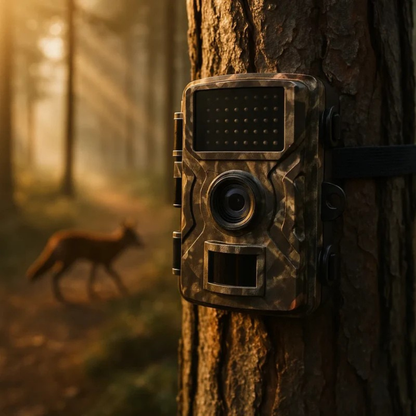 Caméra de chasse 16 MP 1080p - observez la faune même la nuit