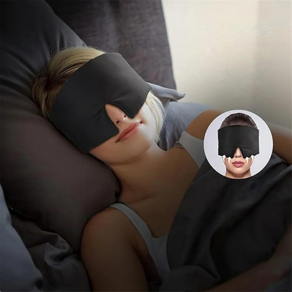 Masque de nuit en soie de mûrier - douceur et obscurité au coucher