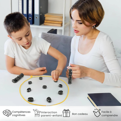 Jeu d’Échecs Magnétique Portable CheckMate – Stratégie, Plaisir et Apprentissage Partout