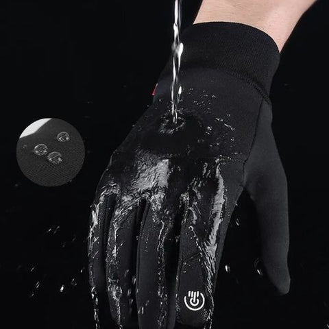 Gants thermiques d'hiver tactiles et déperlants