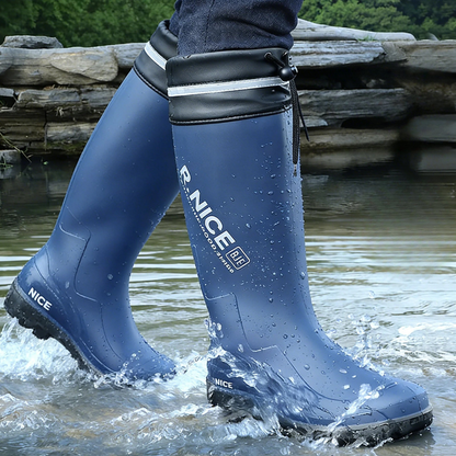Bottes de pluie pliables en caoutchouc - au sec lors des averses