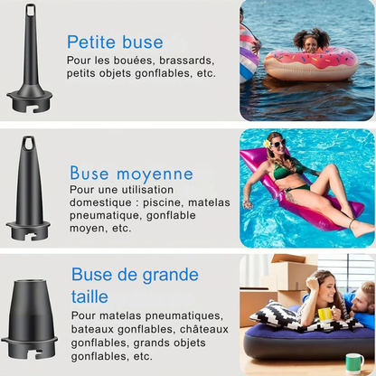 Pompe à Air Électrique Rechargeable USB – Compacte, Portable et Puissante