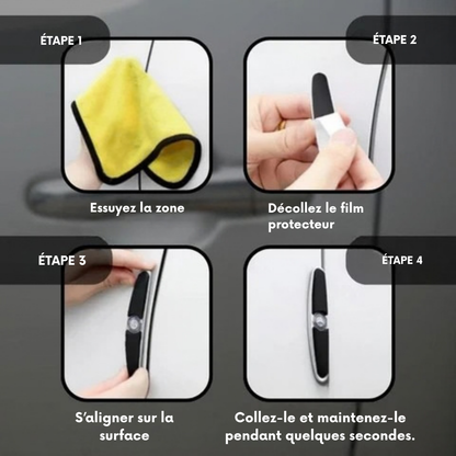 Protection adhésive pour voiture - préserve la carrosserie au quotidien