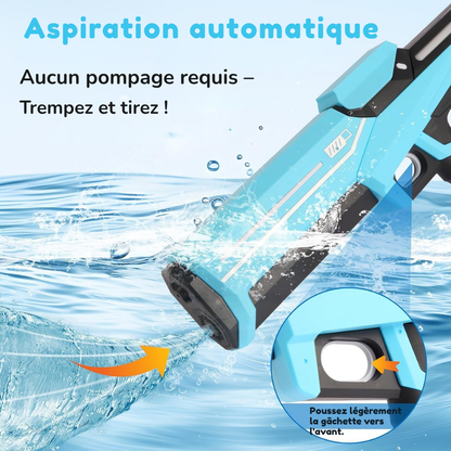 Pistolets à Eau Électriques Automatiques – Le Jeu d’Été Ultime pour Enfants et Adultes