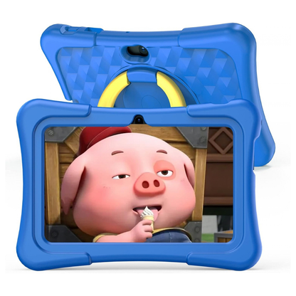 Tablette enfant 7 pouces avec double caméra - apprendre et s’amuser