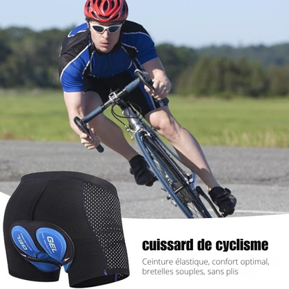 Cuissard pour femmes et hommes | Pantalon de vélo avec rembourrage en gel | Sous-vêtement de vélo | Veloride