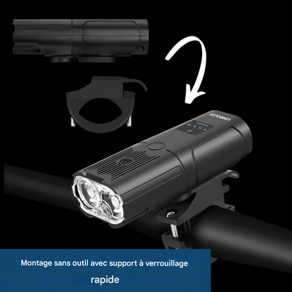 Lumière Avant de Vélo LED Rechargeable – Éclairage Puissant et Sécurisé