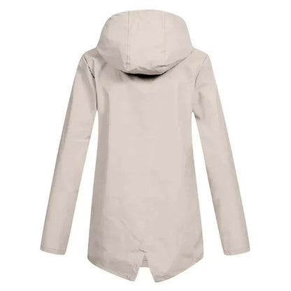 Veste de Pluie Tendance pour Dames avec Capuche - Liora