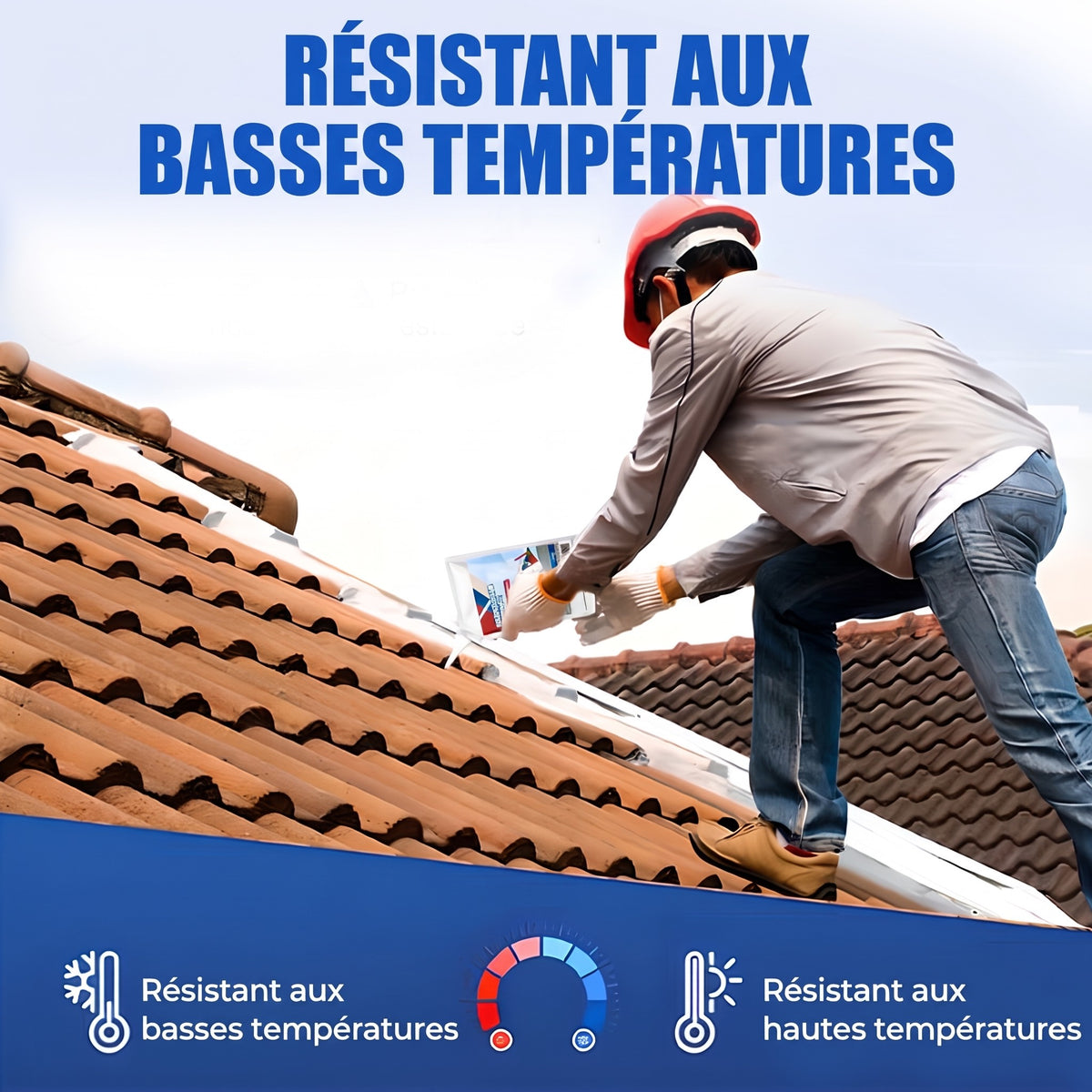 Colle haute performance pour la réparation des fissures du béton