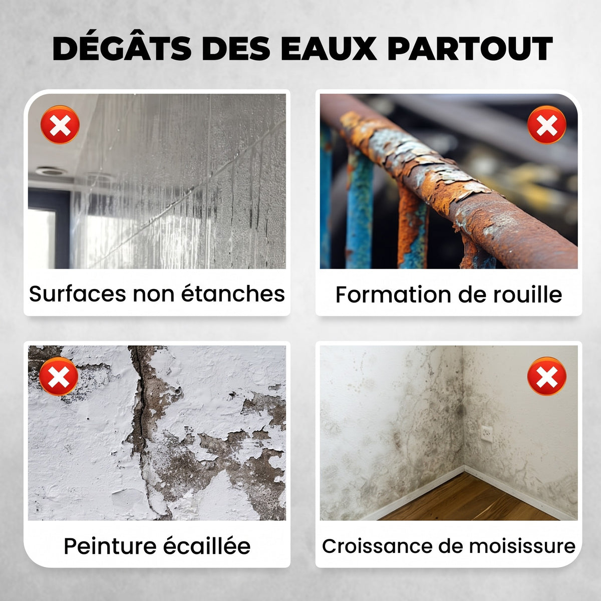 Revêtement polyuréthane multi-usage étanche, protection durable, protège chaque centimètre de votre espace