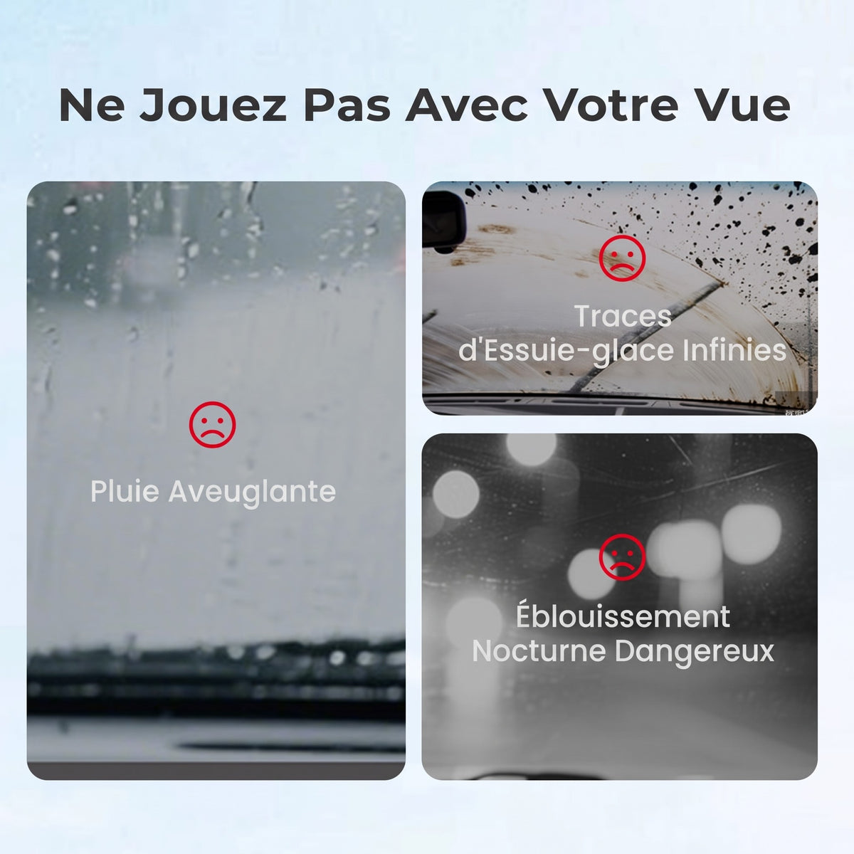 Dissolvant portable de film d'huile pour vitres