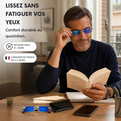 Lunettes de lecture sans bordure - confort visuel pour le quotidien