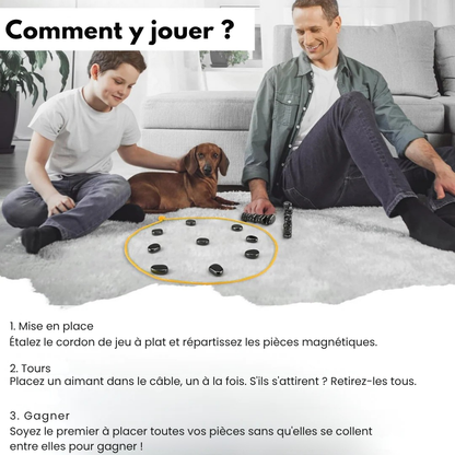 Jeu d’Échecs Magnétique Portable CheckMate – Stratégie, Plaisir et Apprentissage Partout
