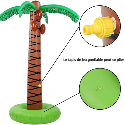 Aufblasbare Palme für Pool und Strand – Lustiges Wasserspielzeug für Kinder