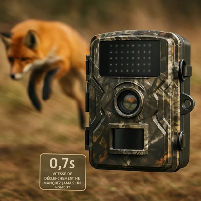Caméra de chasse 16 MP 1080p - observez la faune même la nuit