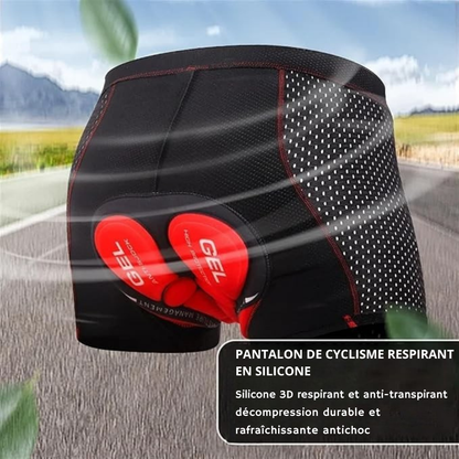 Cuissard pour femmes et hommes | Pantalon de vélo avec rembourrage en gel | Sous-vêtement de vélo | Veloride