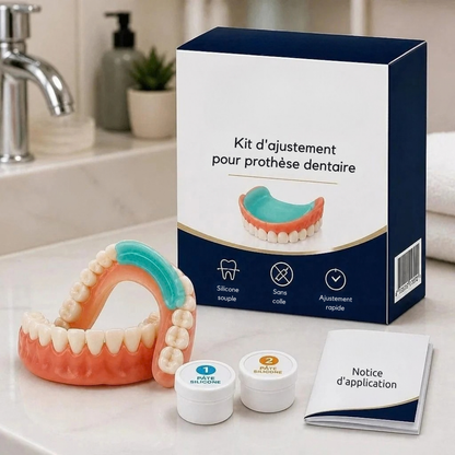 Kit d’ajustement pour dentier - confort au quotidien