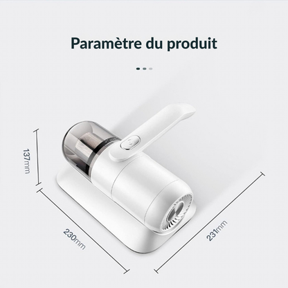 Aspirateur anti-acariens portable - un nettoyage ciblé des textiles