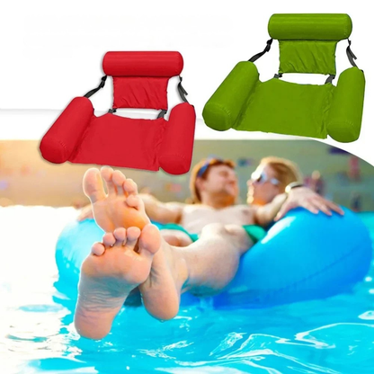 Bequemer aufblasbarer Wasserstuhl – Ultimative Entspannung für Pool, See und Strand