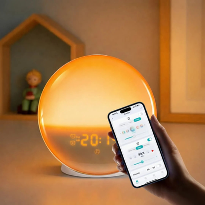 Réveil simulateur d’aube lumineux - des matins tout en douceur