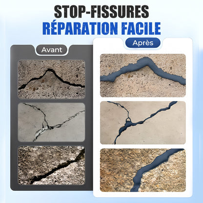 Colle haute performance pour la réparation des fissures du béton