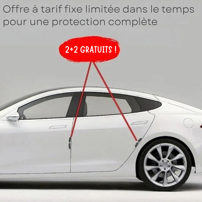 Protection adhésive pour voiture - préserve la carrosserie au quotidien