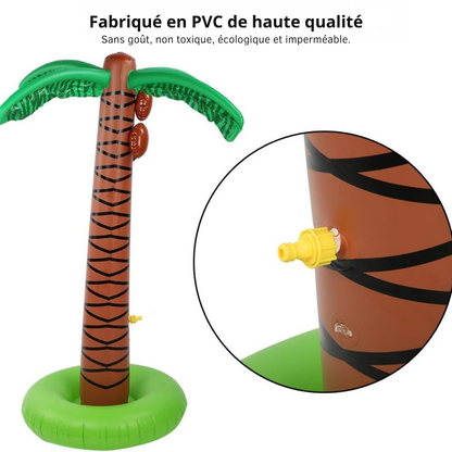 Aufblasbare Palme für Pool und Strand – Lustiges Wasserspielzeug für Kinder