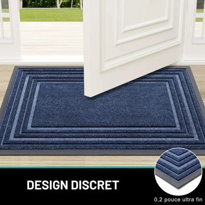 Tapis de porte en caoutchouc - antidérapant, pour une entrée propre