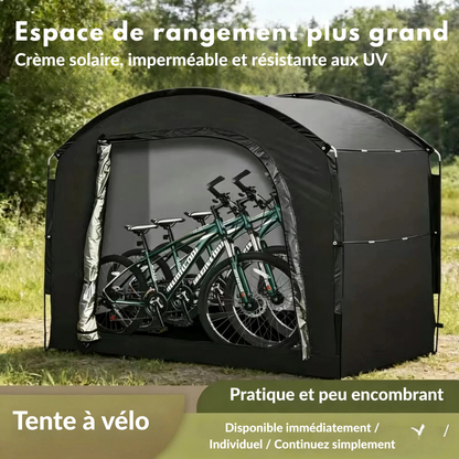 Abri de rangement pliable 200 × 80 × 165 cm - matériel protégé