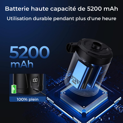 Pompe à Air Électrique Rechargeable USB – Compacte, Portable et Puissante