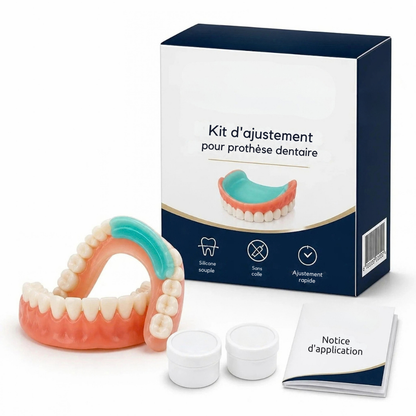 Kit d’ajustement pour dentier - confort au quotidien