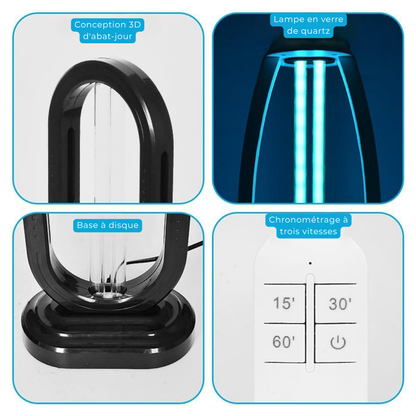 Purificateur d’Air UV-C & Ozone – Assainissez Votre Maison en Profondeur